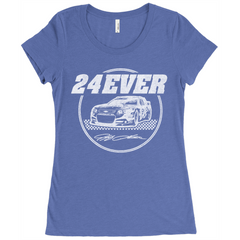 24Ever Vintage Logo Ladies' Triblend T-Shirt