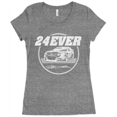 24Ever Vintage Logo Ladies' Triblend T-Shirt