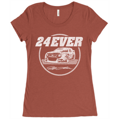 24Ever Vintage Logo Ladies' Triblend T-Shirt